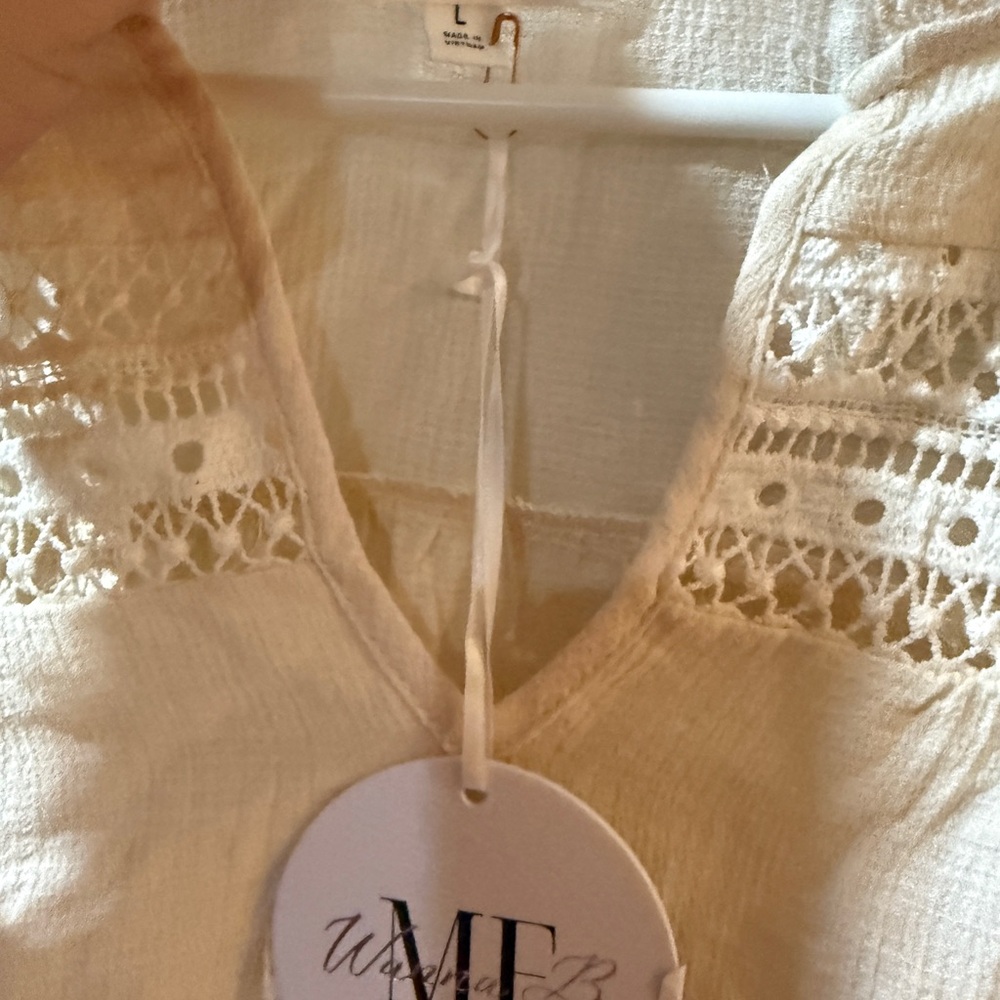 Mine long sleeve blouse women’s size 10 NWT - Picture 2 of 3